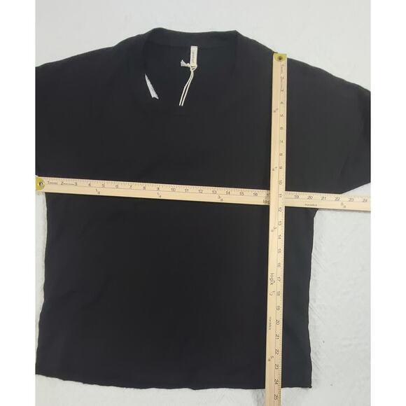 Lanston women's sweatshirt black NWT Size Small Athleisure Cozy Travel top - Picture 6 of 11